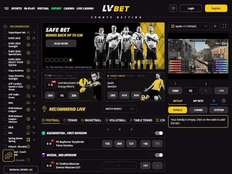 LV BET Képernyőkép 2