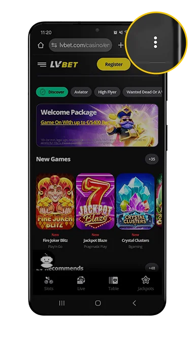 LV BET Képernyőkép 1